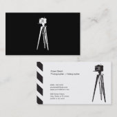 Fotograaf - Videografe ı visitekaartje (Voorkant / Achterkant)