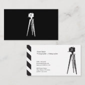 Fotograaf - Videografe ı visitekaartje (Voorkant / Achterkant)