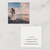 Fotograaf Vierkant Visitekaartje (Voorkant / Achterkant)