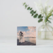 Fotograaf Vierkant Visitekaartje (Staand voorkant)