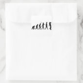 Fotograaf Vierkante Sticker (Tas)