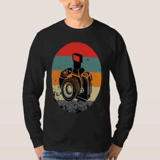 Fotograaf Vintage Retro Camera T-shirt