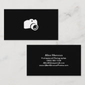 Fotograaf Visitekaartje (Voorkant / Achterkant)