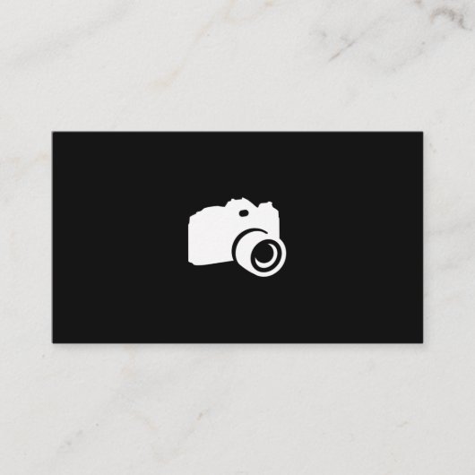 Fotograaf Visitekaartje (Voorkant)