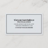  fotograaf visitekaartje (Achterkant)