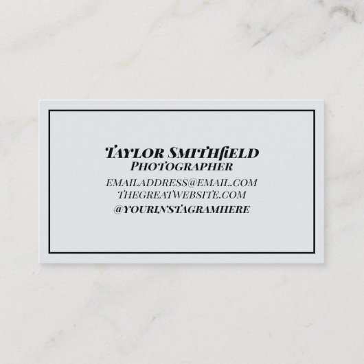  fotograaf visitekaartje (Achterkant)