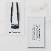  fotograaf visitekaartje (Voorkant / Achterkant)