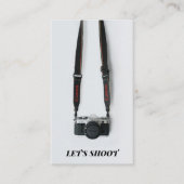 fotograaf visitekaartje (Voorkant)