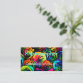 Fotograaf Visitekaartje (Staand voorkant)