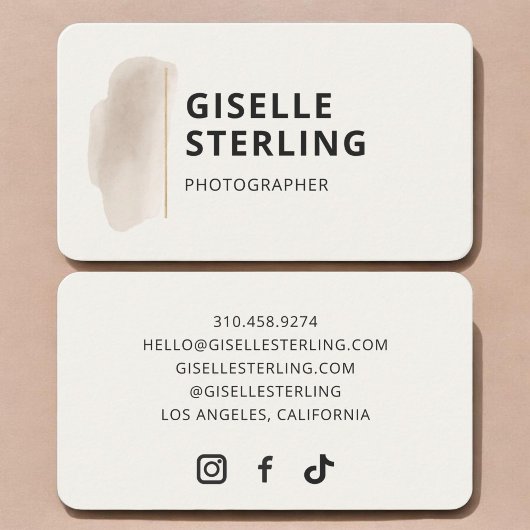 Fotograaf Visitekaartje