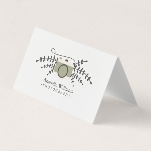  fotograaf visitekaartje (Voorkant)