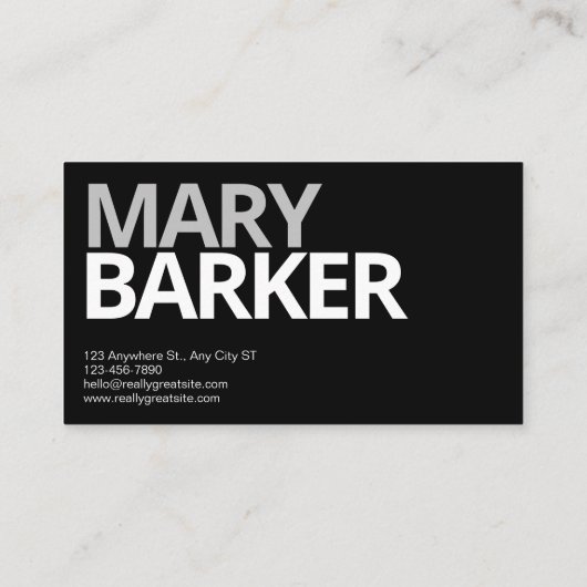 Fotograaf Visitekaartje (Achterkant)