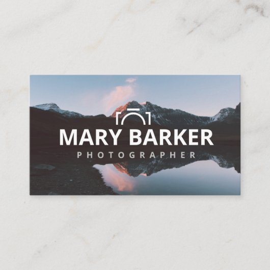 Fotograaf Visitekaartje (Voorkant)