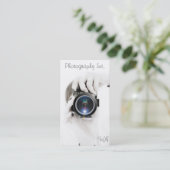 Fotograaf Visitekaartje (Staand voorkant)