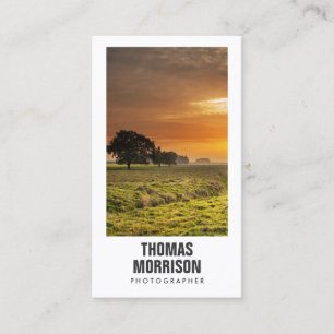 Fotograaf Visitekaartje Aangepaste fotografie