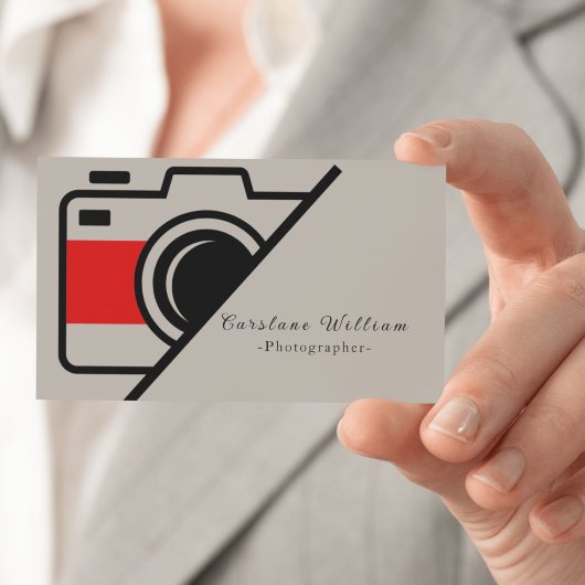 Fotograaf visitekaartje | Modern