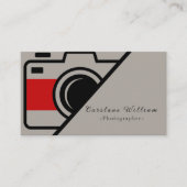 Fotograaf visitekaartje | Modern (Voorkant)