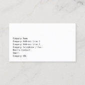 Fotograaf Visitekaartje Schattige Chicks (Achterkant)