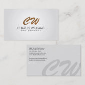 Fotograaf - Visitekaartjes (Voorkant / Achterkant)