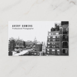 Fotograaf voegt je fotografie toe visitekaartje