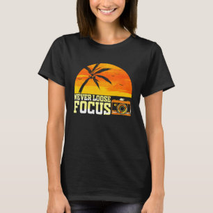 Fotograaf voor fotograaf camera fotograaf man foto t-shirt