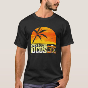 Fotograaf voor fotograaf camera fotograaf man foto t-shirt