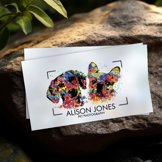 Fotograaf voor gezelschapsdieren - Fotografie voor Visitekaartje