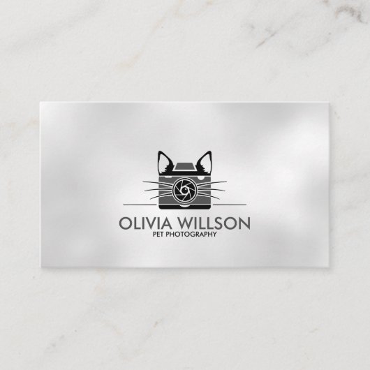 Fotograaf voor gezelschapsdieren - Fotografie voor Visitekaartje (Voorkant)