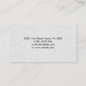 Fotograaf voor gezelschapsdieren - Fotografie voor Visitekaartje (Achterkant)