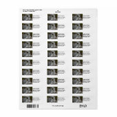 Fotograaf voor grote paarden etiket (Full Sheet)