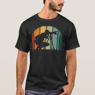 Fotograaf Zonsondergang Foto's Maken Camera Gyu Fo T-shirt