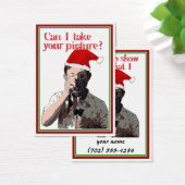 Fotograaf's Cheesy Pick-up Line Visitekaartje (Bureau)