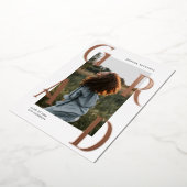 Fotogradatie Chic Party Folie Uitnodiging (Gedraaid)