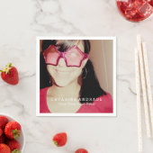 Fotogradatie Partij Modern High School Custom Servet (Insitu)