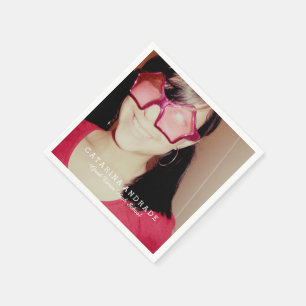 Fotogradatie Partij Modern High School Custom Servet