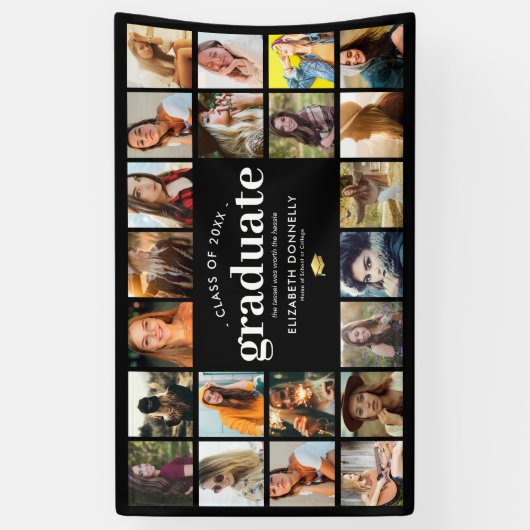 Fotogradatie Partij Spandoek (Verticaal)