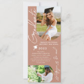 Fotogradatie Party Modern Elegant Script Kaart (Voorkant)