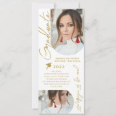 Fotogradatie Party Modern Elegant Script Kaart (Voorkant)