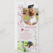 Fotogradatie Party Modern Elegant Script Kaart (Voorkant)