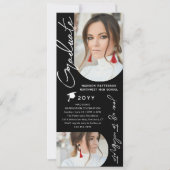 Fotogradatie Party Modern Elegant Script Kaart (Voorkant)