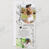 Fotogradatie Party Modern Elegant Script Kaart (Voorkant)