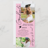 Fotogradatie Party Modern Elegant Script Kaart (Voorkant)