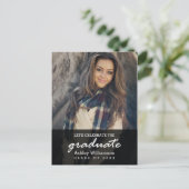 Fotogradatie vieren uitnodiging briefkaart (Staand voorkant)