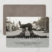 Fotogradatiebroeken van de middelbare school Moder Kaart (Voorkant / Achterkant)