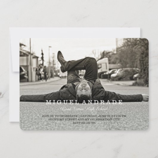 Fotogradatiebroeken van de middelbare school Moder Kaart (Voorkant)