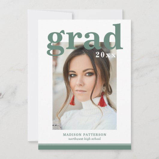 Fotogradatiepartij Elegant modern script (Voorkant)