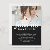 Fotogradatiepartij Elegant modern script (Achterkant)