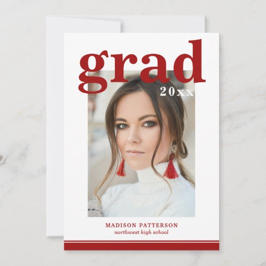 Fotogradatiepartij Elegant modern script (Voorkant)