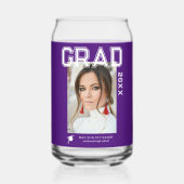 Fotogradatiepartij Elegant modern script Blikvorm Glas (Voorkant)