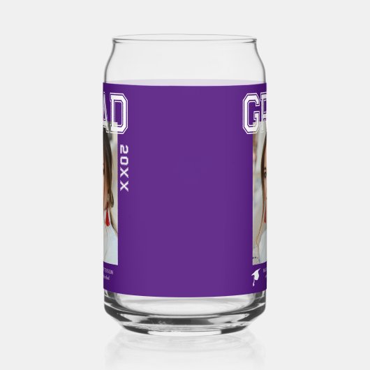 Fotogradatiepartij Elegant modern script Blikvorm Glas (Links)